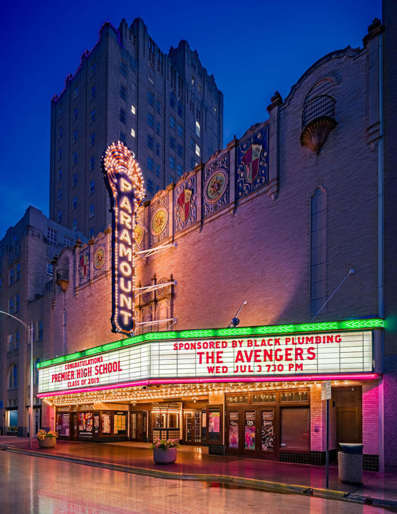 theater serviced by bug blasters pest control